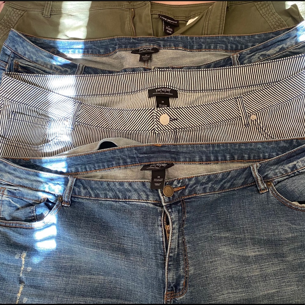 Lane Bryant shorts! Set of 4🥳
